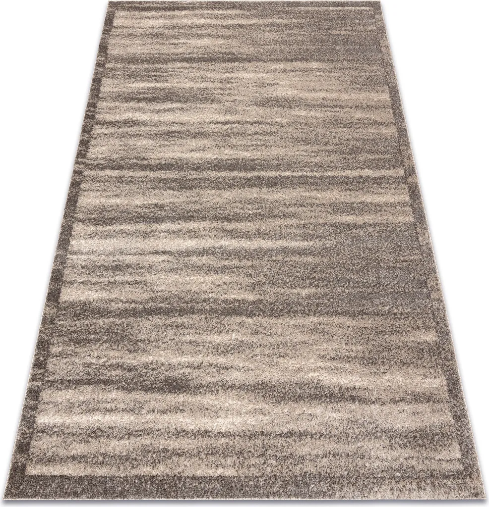 Tapis Abstrait Beige FUSION 8893 - Texture Douce et Design 80x150 cm