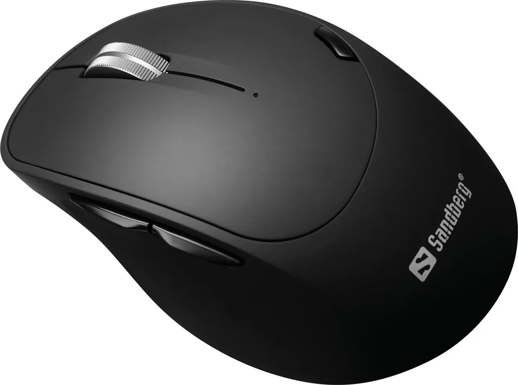 Souris d'ordinateur rechargeable Sandberg Pro avec batterie longue durée