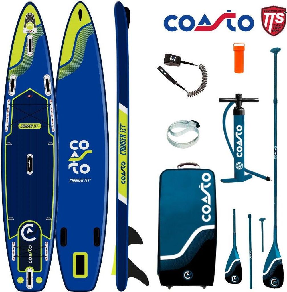 COASTO CRUISER 13.1 SUP Board Stand Up Paddle Surf-Board Produktbild 