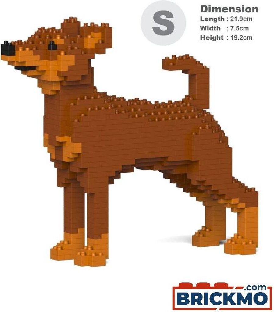 JEKCA Bricks Miniature Pinscher 01-M02 ST19PT35-M02