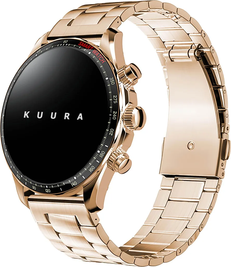 Kuura FM2 Gold: Lo Smartwatch Sportivo con Finitura Oro Premium