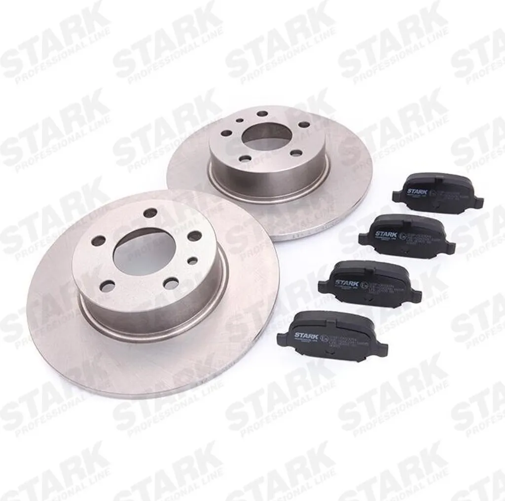 Disques de frein et plaquettes anti-bruit pour Fiat Linea Berline