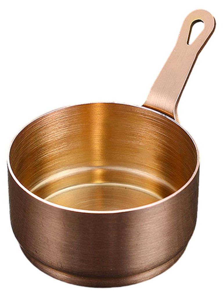 Edelstahl-Saucenbecher mit Griff, wiederverwendbare Metall-Dipbecher, kleiner Servierbecher für Ketchup, Vorspeisen und Sojasauce