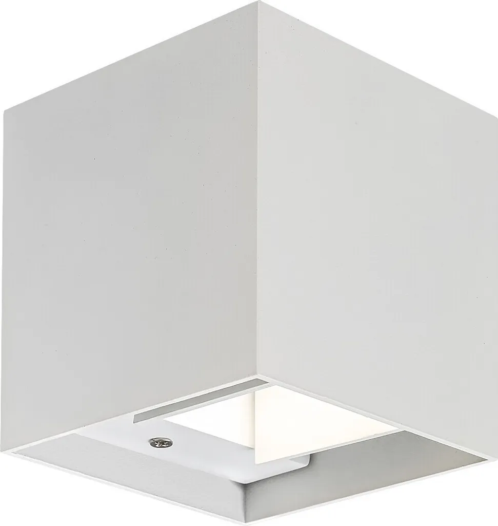 Éclairage Façade et Terrasse Moderne IP54 Applique Blanche Rabalux G9