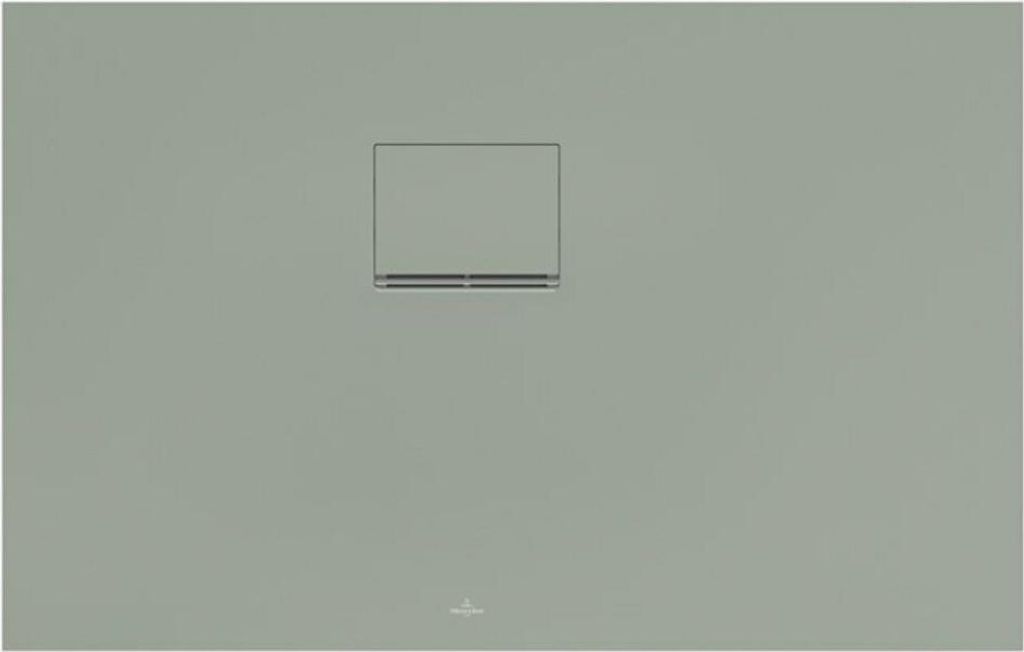 V&B Duschwanne Squaro Infinity 110x70x4cm, morn. g., Eck-Einbau l gg Wa