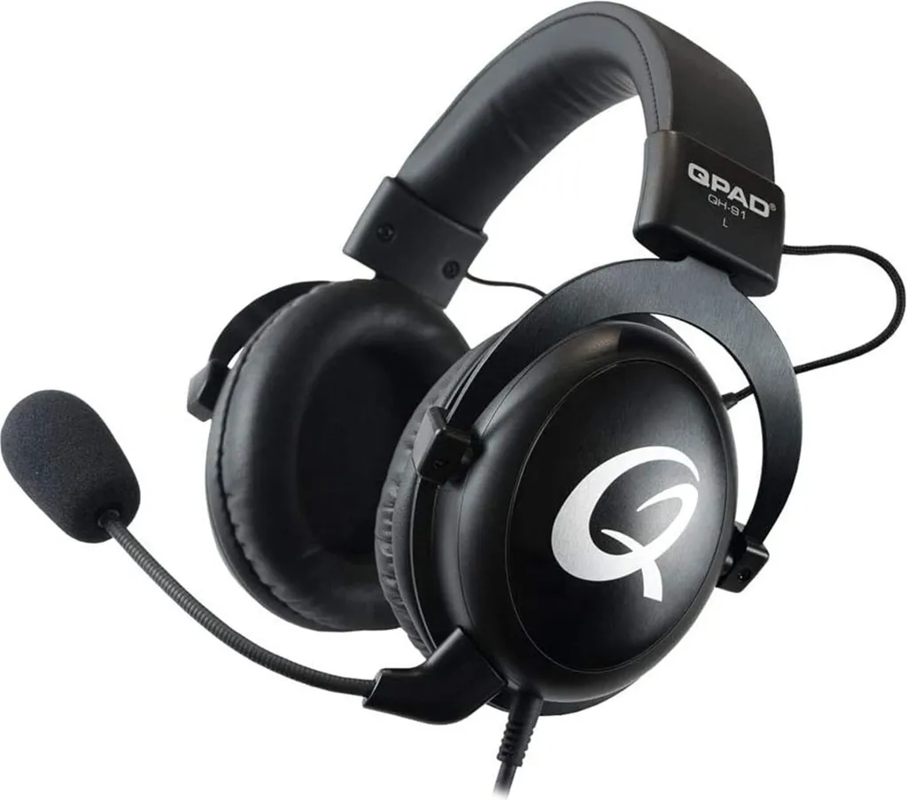Casque Gaming Filaire Qpad QH-91 Stereo Noir Haute Performance