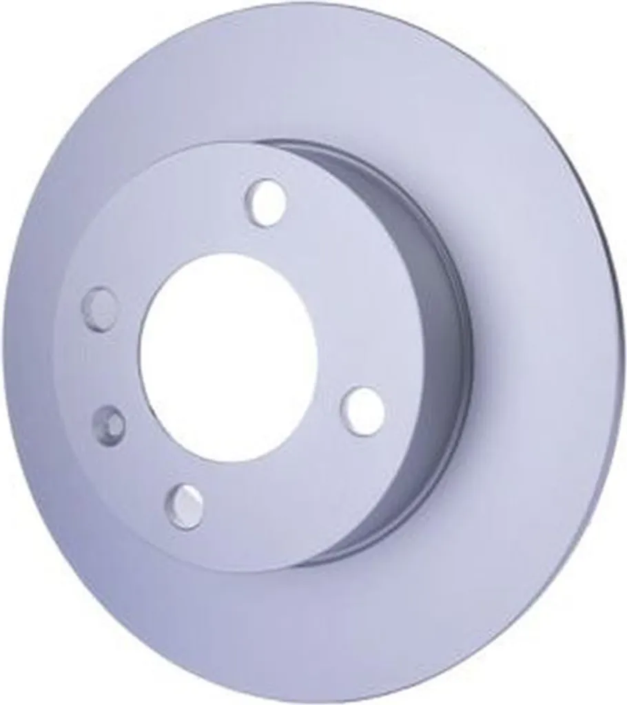 2 Disques de Frein Arrière HELLA pour SEAT AROSA et VW LUPO - Qualité OE - 3
