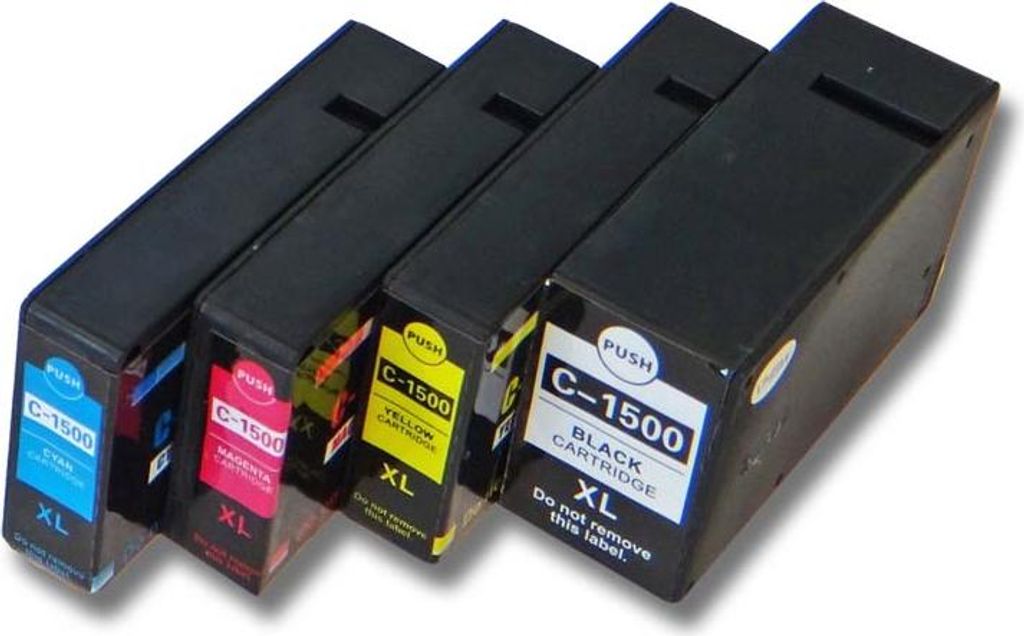 vhbw 4x Tintenpatronen Ersatz für Canon PGI-1500 XL, Produktbild 
