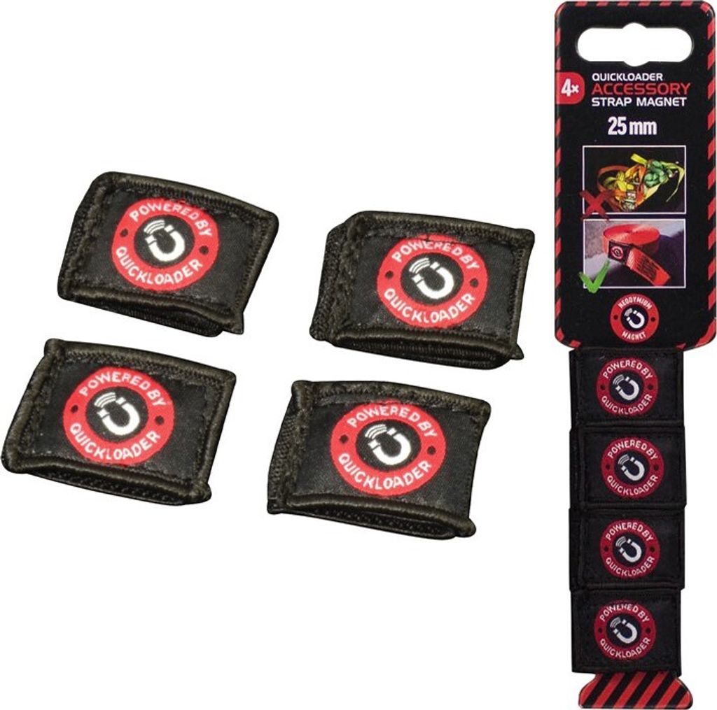 QUICKLOADER -Bandmagnet 4er-Pack - 25 mm
