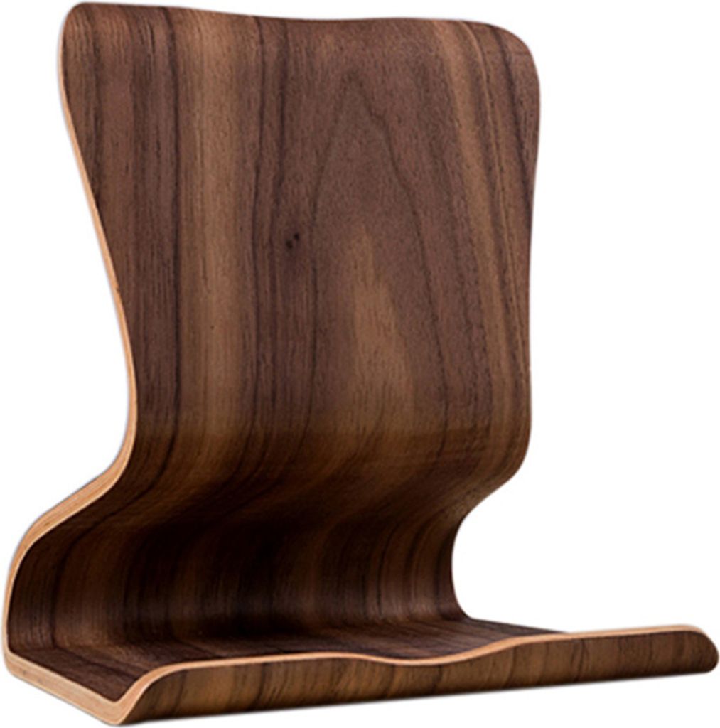 SAMDI Wooden Universal Tablet PC Phone Stand Halteret für iPad Samsung Tab-Walnußholz