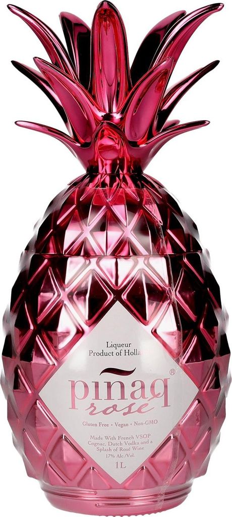Piñaq ROSÉ Tropical Liqueur 17% Vol. 1l Produktbild 