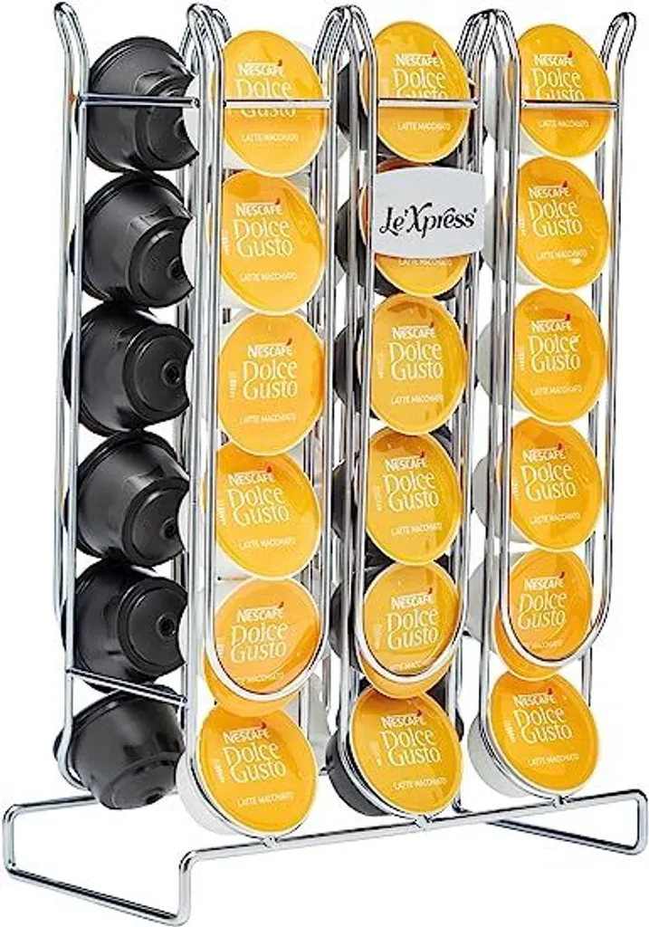 Dispenser Capsule Dolce Gusto Le'Xpress - Design 36 Posti per Casa e Ufficio