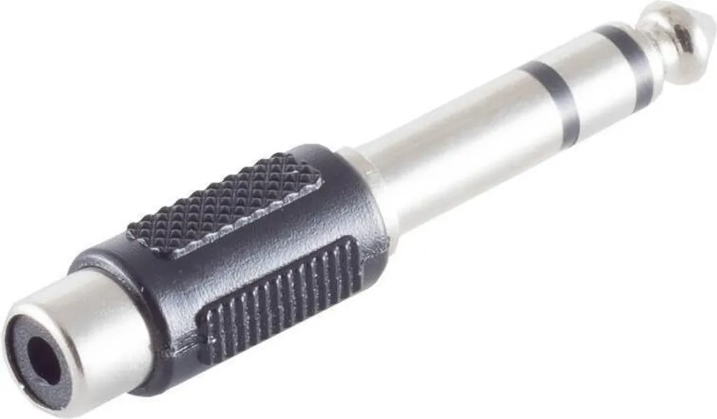 Connecteur Audio Jack 6,3mm vers RCA pour Table de Mixage et Amplificateur