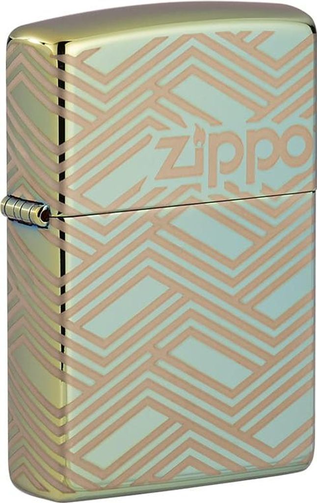 Zippo Benzinfeuerzeug Abstrakte Linien - Winddicht & Langlebig - Geschenkidee