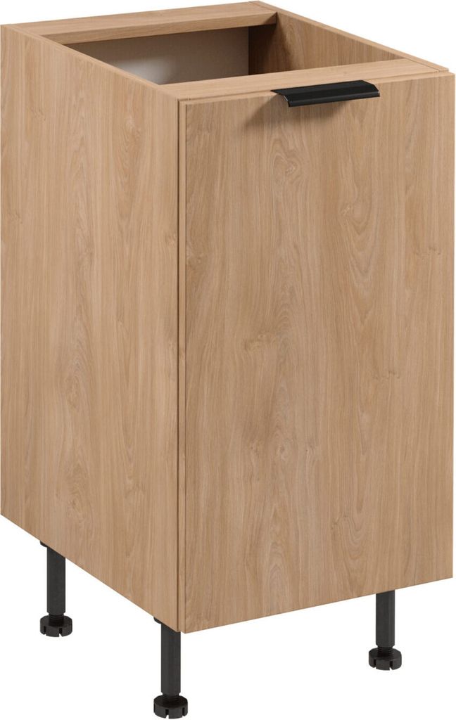 Küchenunterschrank 45 cm ohne Arbeitsplatte küchemöbel, Sorento D45 Sonoma Eiche