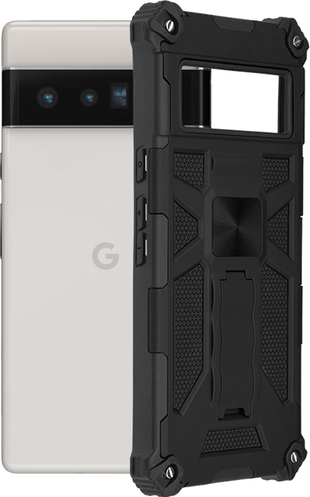 Techsuit Blazor Back Cover Hülle für Google Pixel 6 Pro - Schwarz