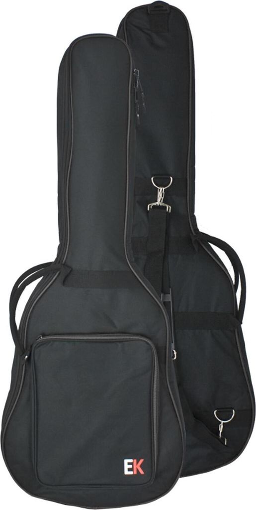 EK Gitarrentasche 3/4 Klassik 10 mm, schwarz