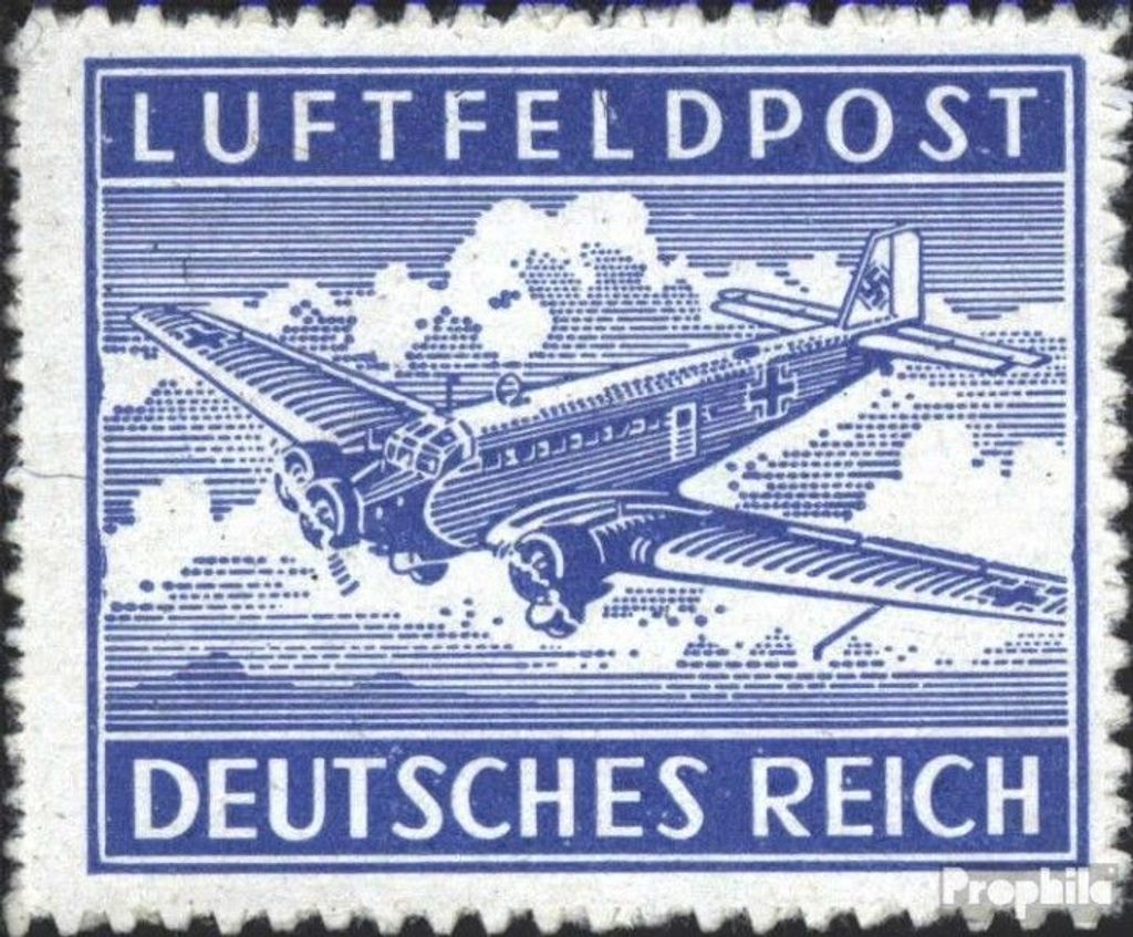 Briefmarken Dt. Feldpost 2.WK 1942 Mi 1B (kompl.Ausg.) Gefälligkeitsentwertung gestempelt Feldpost