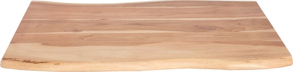 SAM® Tischplatte Baumkante Akazie Natur 80 x 60 cm CURT Produktbild 