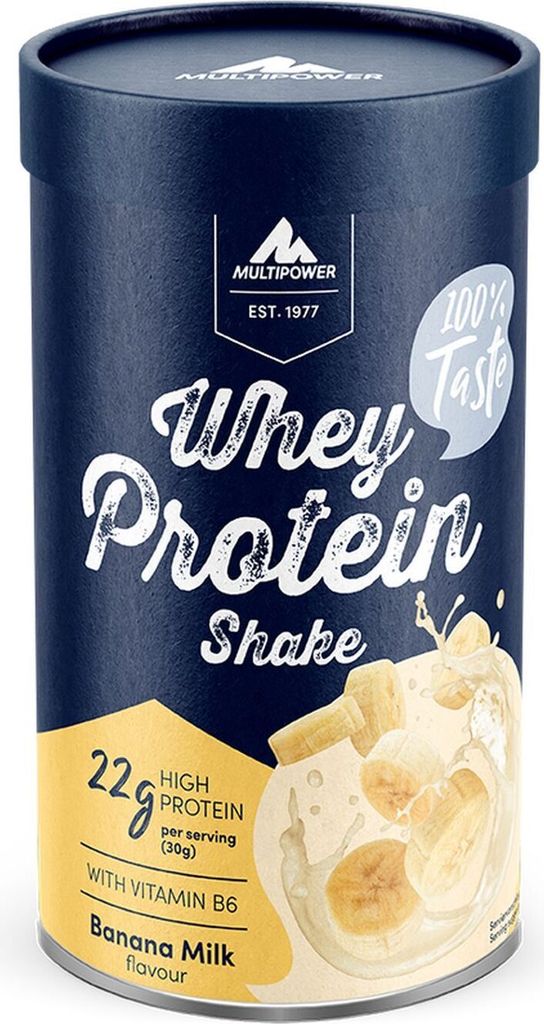 Multipower Whey Protein Shake - 420g-Dose Banana Milk