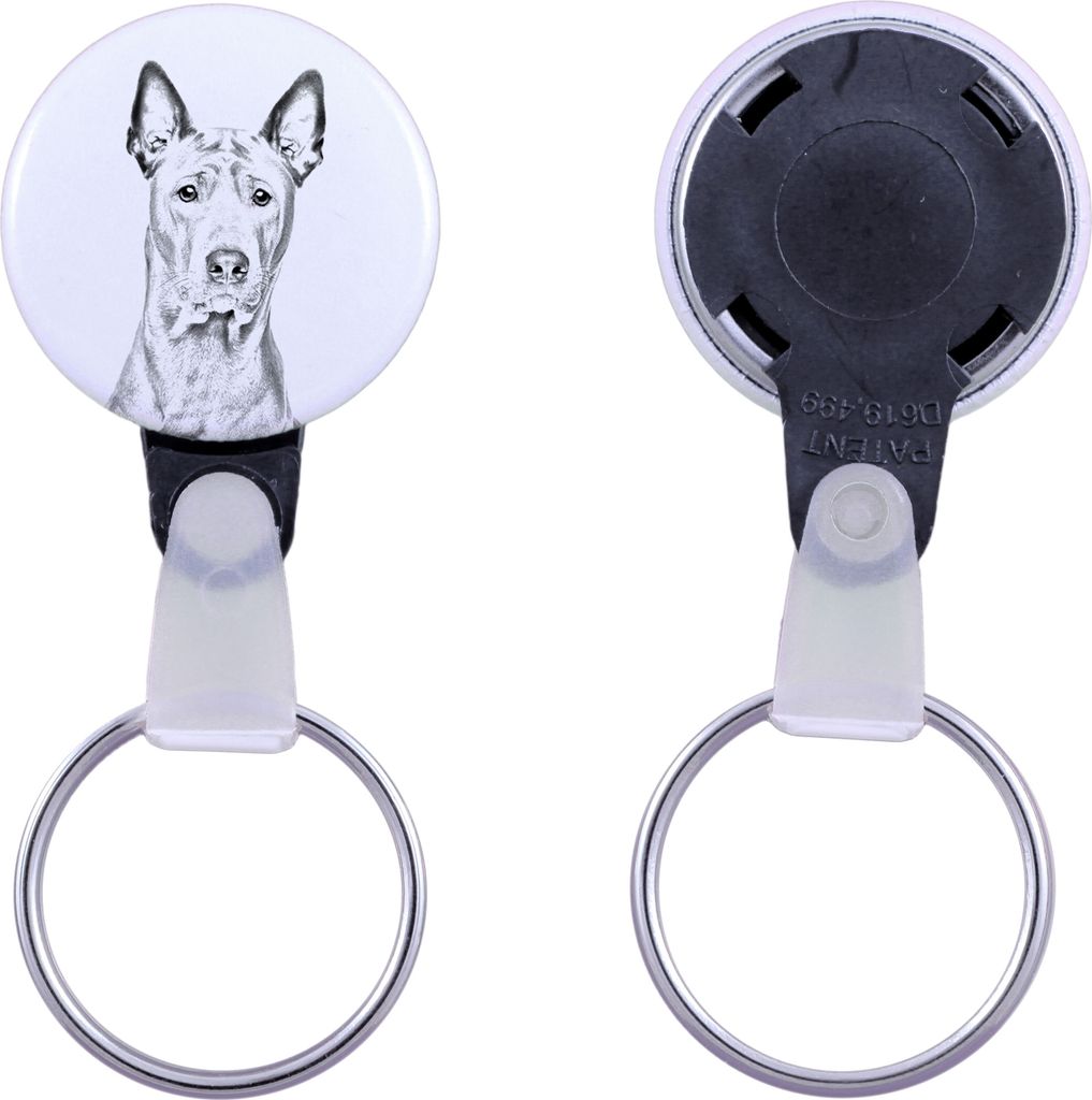 Thai Ridgeback, Thailand-Ridgeback - Schlüsselanhänger mit dem Bild eines Hundes, Anhänger mit dem eigenen Grafikdesign der Marke Art-Dog