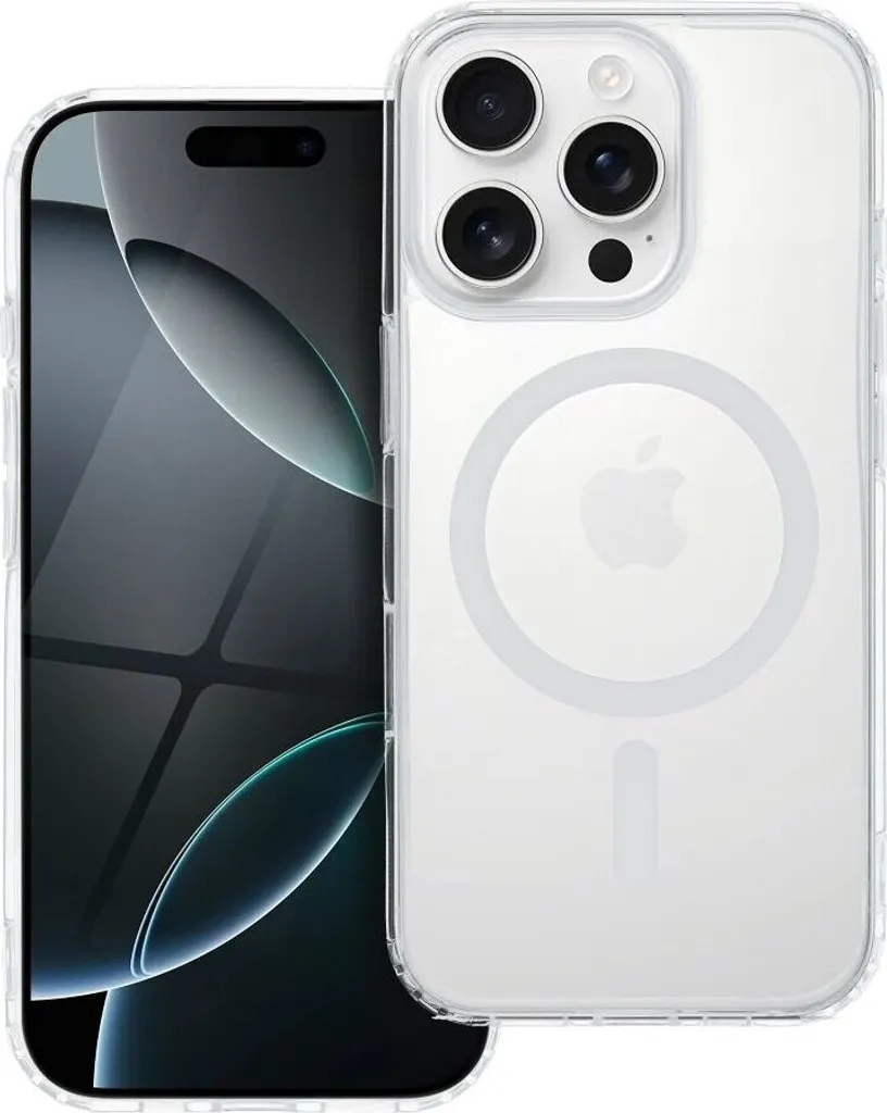 Cover iPhone 16 Plus MagSafe Drop Glue Bianco - A prova di bimbo!