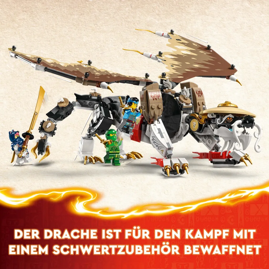 LEGO Ninjago 71809 Egalt le Maître Dragon - Set de Construction Ninja - 6