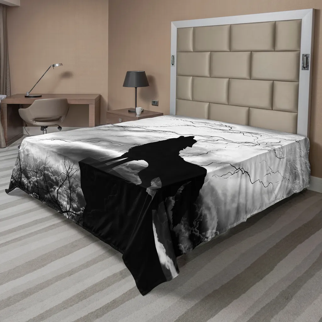 Abakuhaus Lenzuolo Piano Lupo 260x228: Arredo Letto Moderno - 1