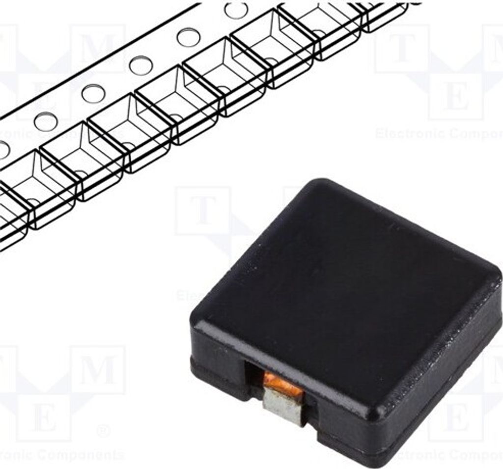 1x Drossel: Draht 0,47uH ±20% lBetrieb: 26A SMD 0,9mΩ Isat: 50A HCI1350-R47 SMD-L