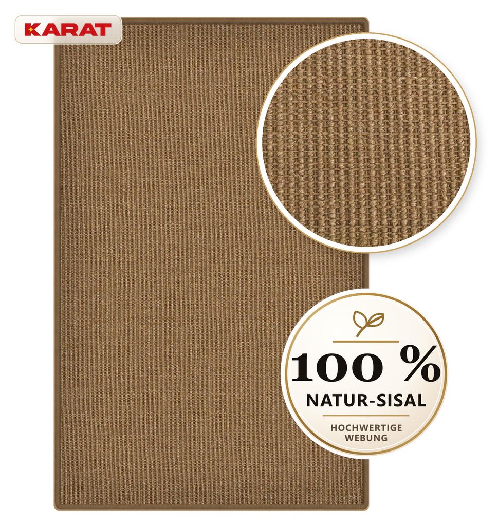 Sisal Teppich auf Maß Goa Naturteppich Läufer aus 100 % Produktbild 