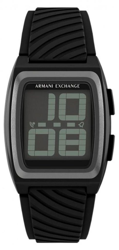 Herrenarmbanduhr ARMANI EXCHANGE AX2971, schwarz, modisch.