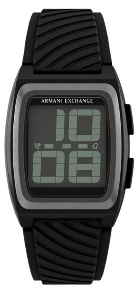 Montre Armani Exchange AX2971 Noire en Silicone - Look Total Black