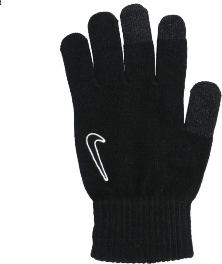 NIKE NIKE KNITTED TECH AND GRIP Cloves 3885 091 BLACK/BLACK/WHITE L/XL