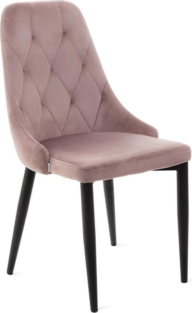 HOMLA LOUIS QUILTER velúrové kreslo ružové 44x59x88 cm Obrázok produktu 