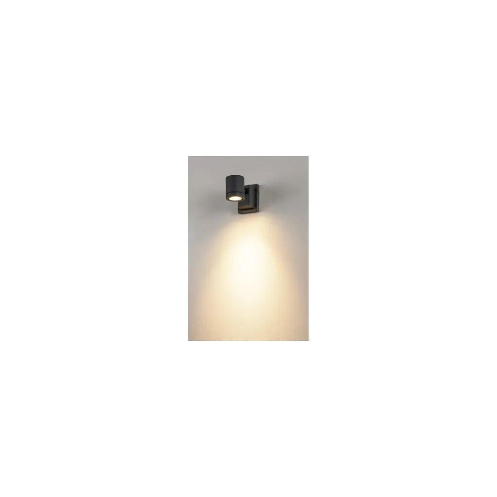 Lampe de Terrasse Anthracite pour Éclairage de Façade et Entrée GU10 - 8