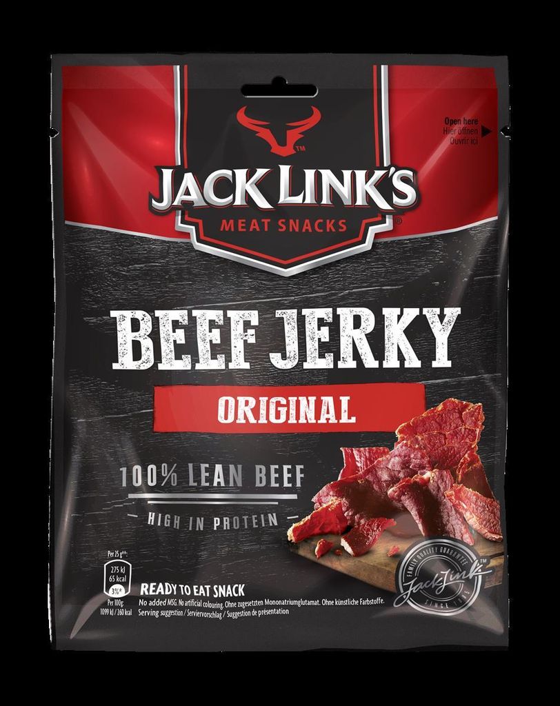 Suszona wołowina Beef Jerky Original 25 g Zdjęcie produktu 