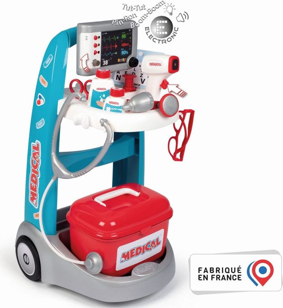 Nákupný vozík Smoby ELECTRONIC MEDICAL Obrázek produktu 