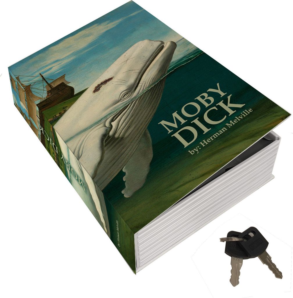 Großer Weißer Wal Moby Dick Booksafe L Produktbild 
