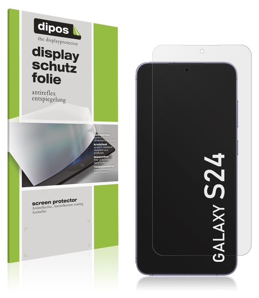 4x Schutzfolie für Samsung Galaxy S24 matt Produktbild 