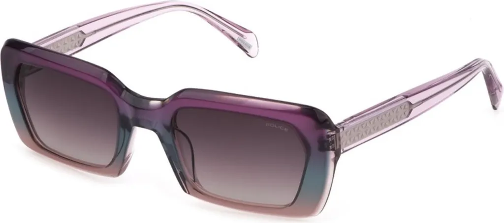 Lunettes de soleil Police SPLG21 0ABT Violet Dégradé pour Femme