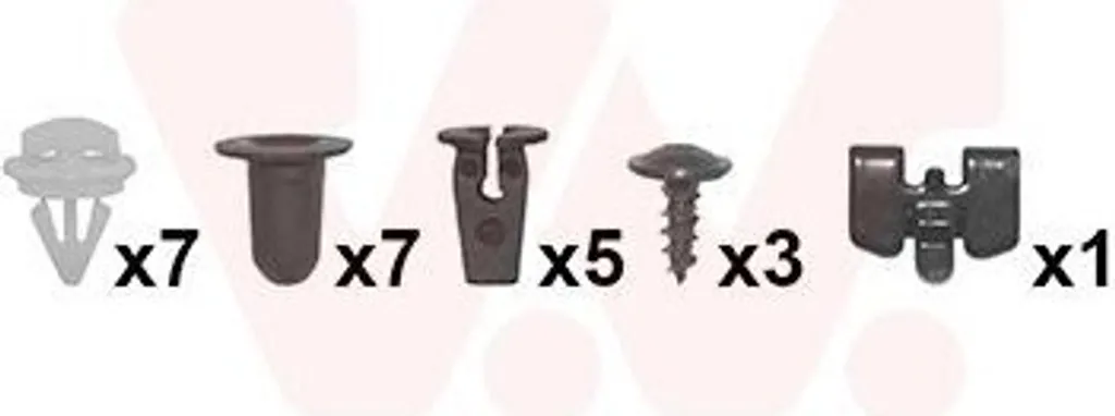 Kit fixation aile VAN WEZEL 5747796 : Stop aux vibrations sur TIGUAN