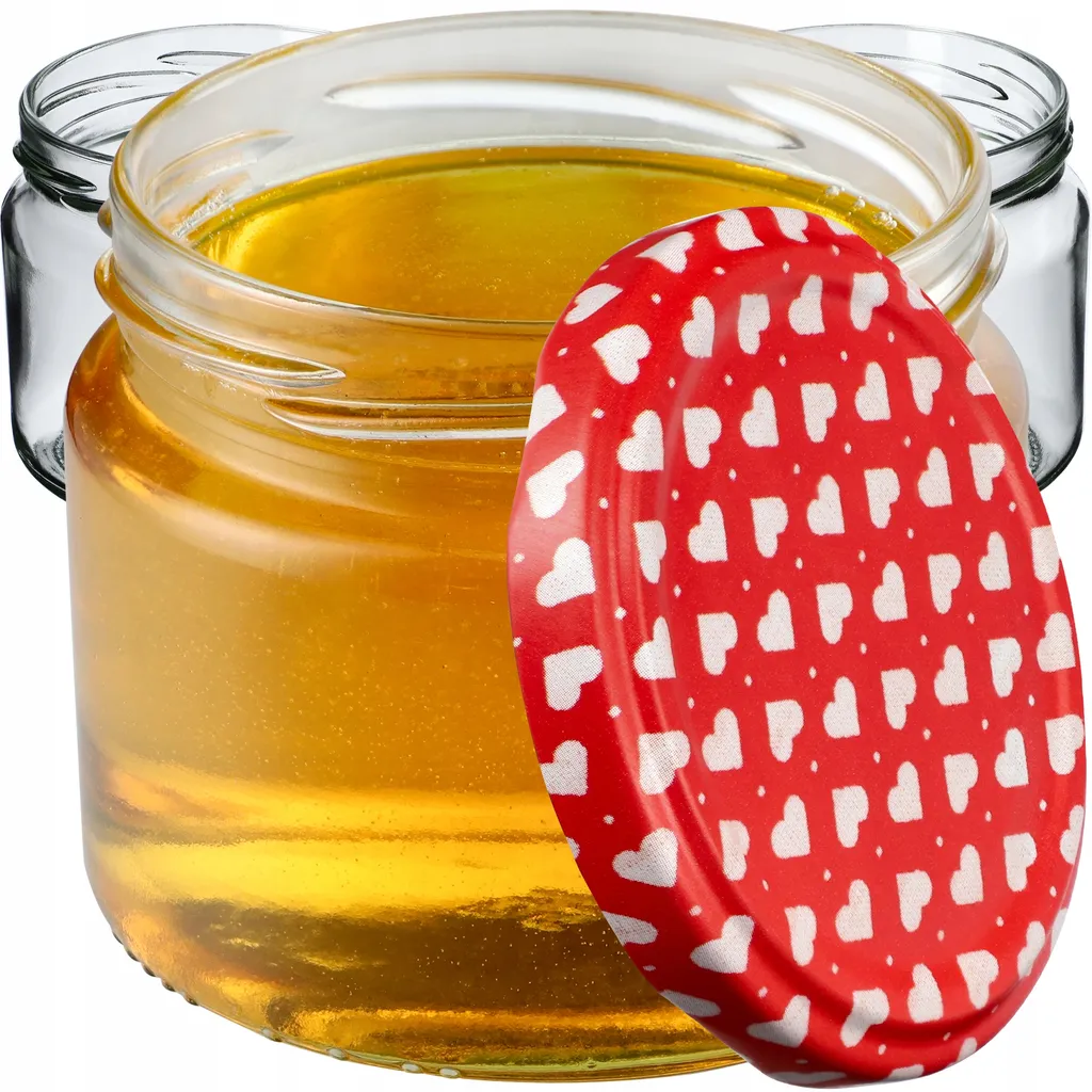 Offerta 10 Barattoli Marmellata KADAX Sonka 330ml Vetro con Cuori