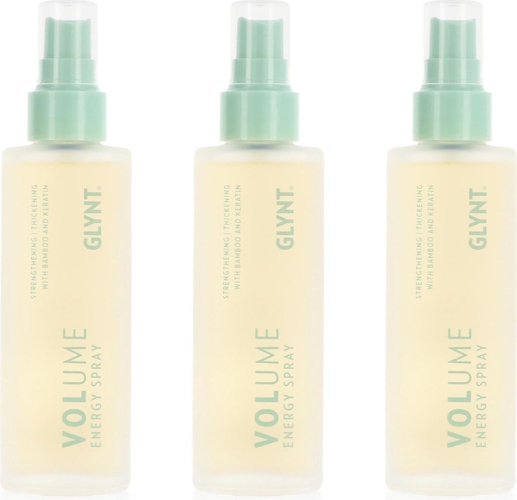 Glynt Volume Energy Spray 3 x 100 ml pflegender Conditioner Set