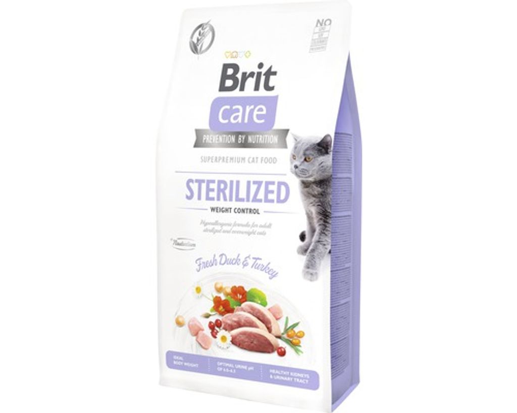 Brit 8595602540785, Dospelý, Kačka, Turecko, 7 kg Obrázok produktu 