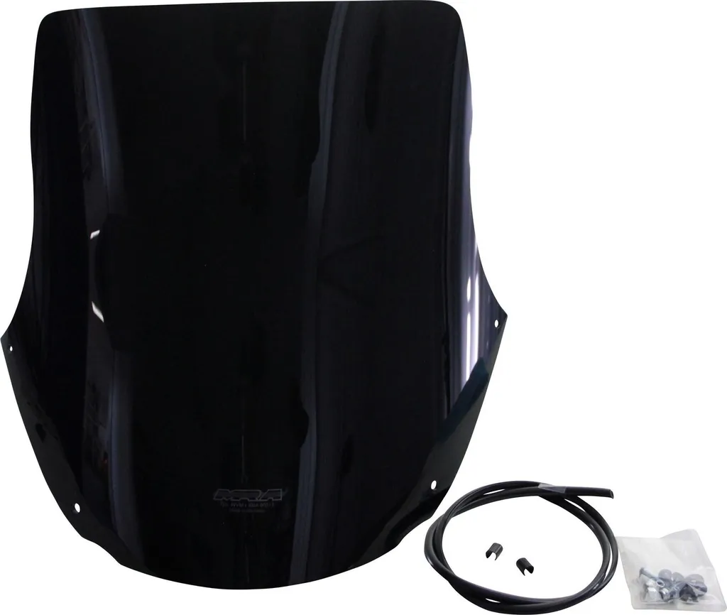 Améliorez votre Confort de Route : Bulle MRA Noire pour Kawasaki KLE 500