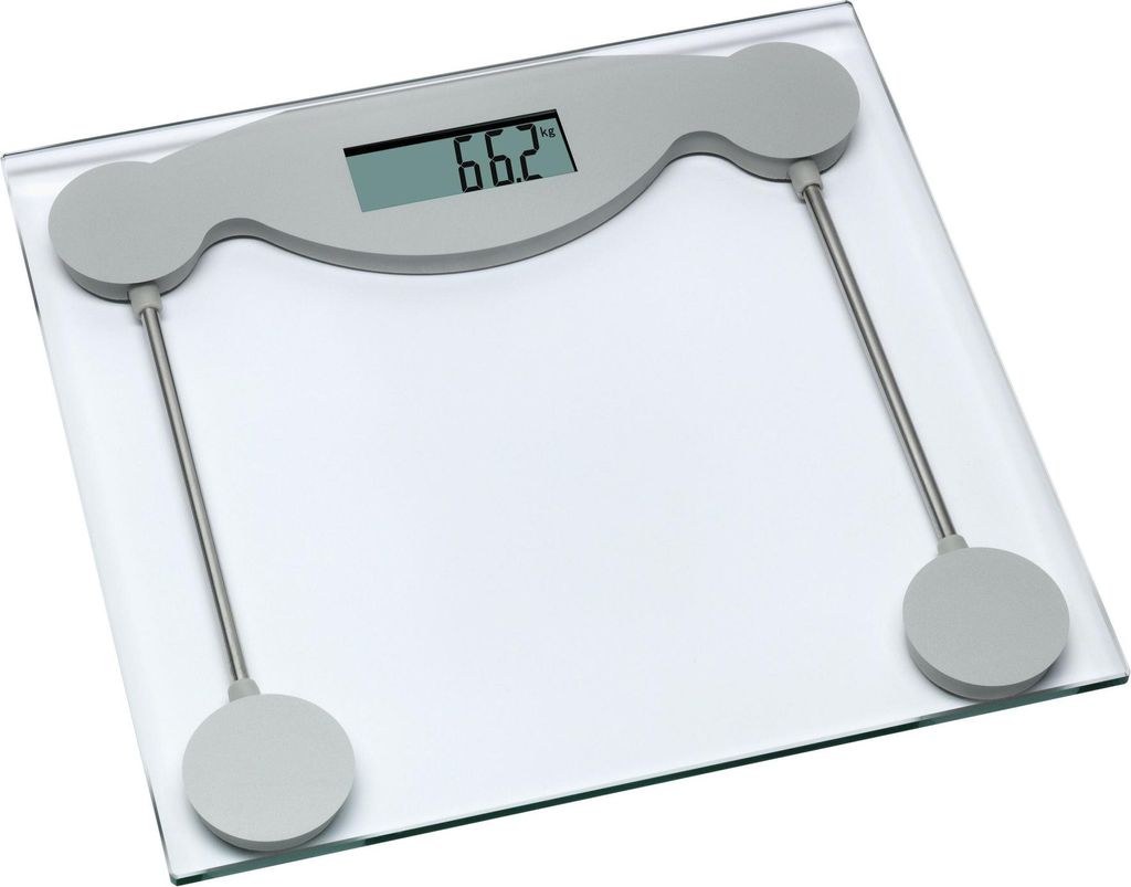 TFA 50.1005.54 Digitale Personenwaage aus Glas LIMBO bis 150 kg