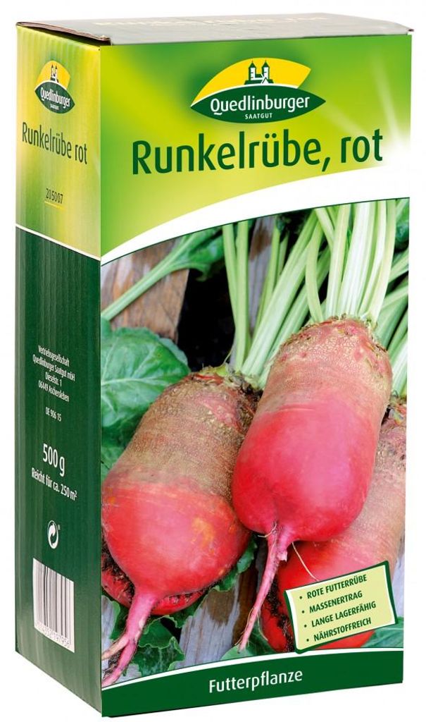 Runkelrübe rot, 500 g | Runkelrüben von Quedlinburger Produktbild 