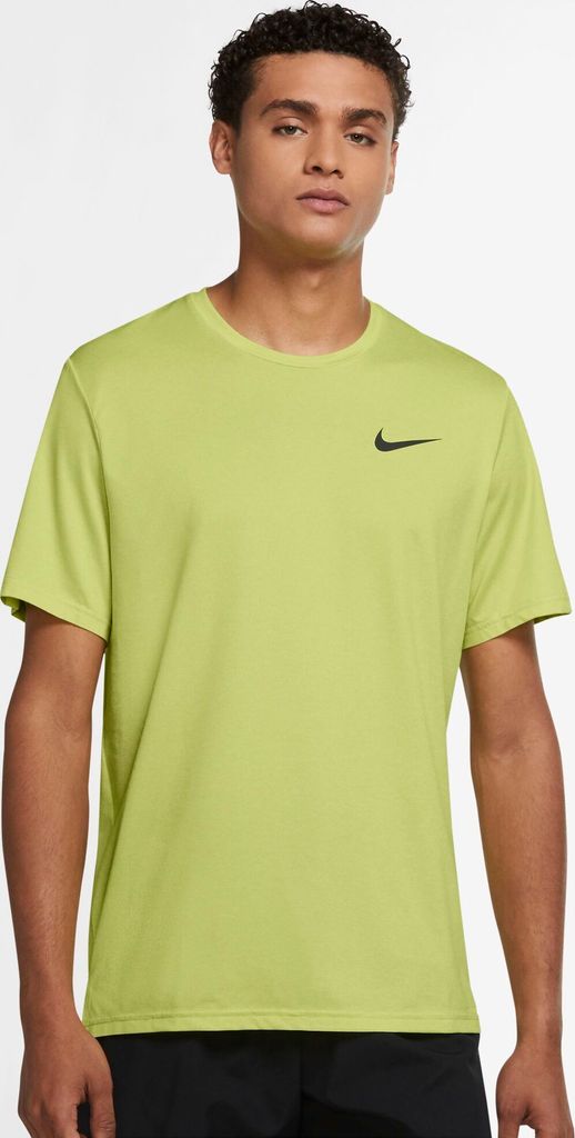 Nike M Np Df Hpr Dry Top Ss High Voltage/Lt Lemon Twis Xl