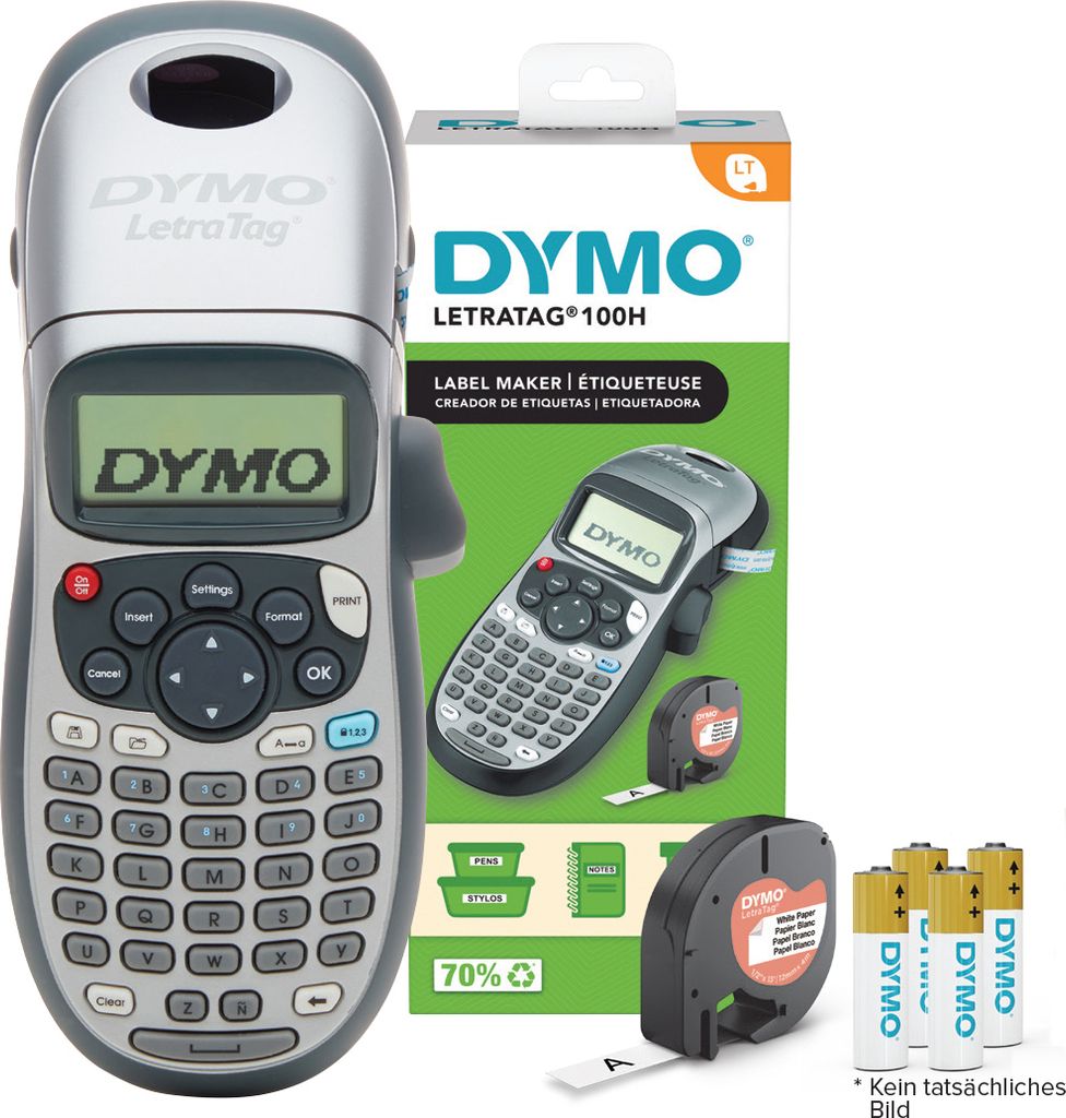 DYMO LetraTag LT-100H Beschriftungsgerät Produktbild 2