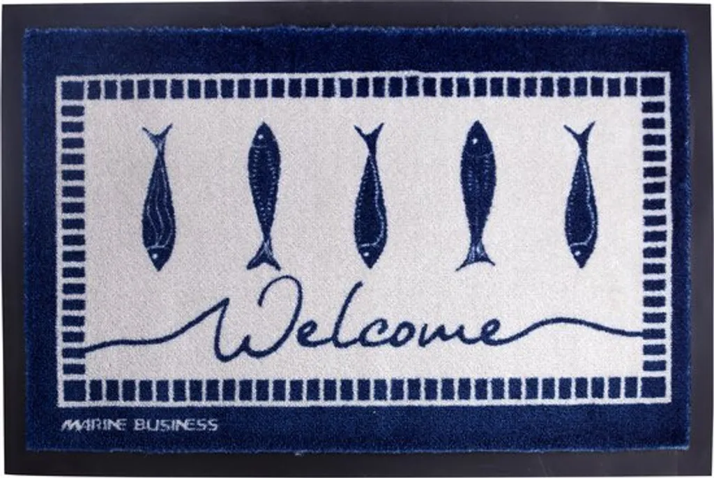Tapis Welcome Fish antidérapant : fini les chutes sur le pont du bateau